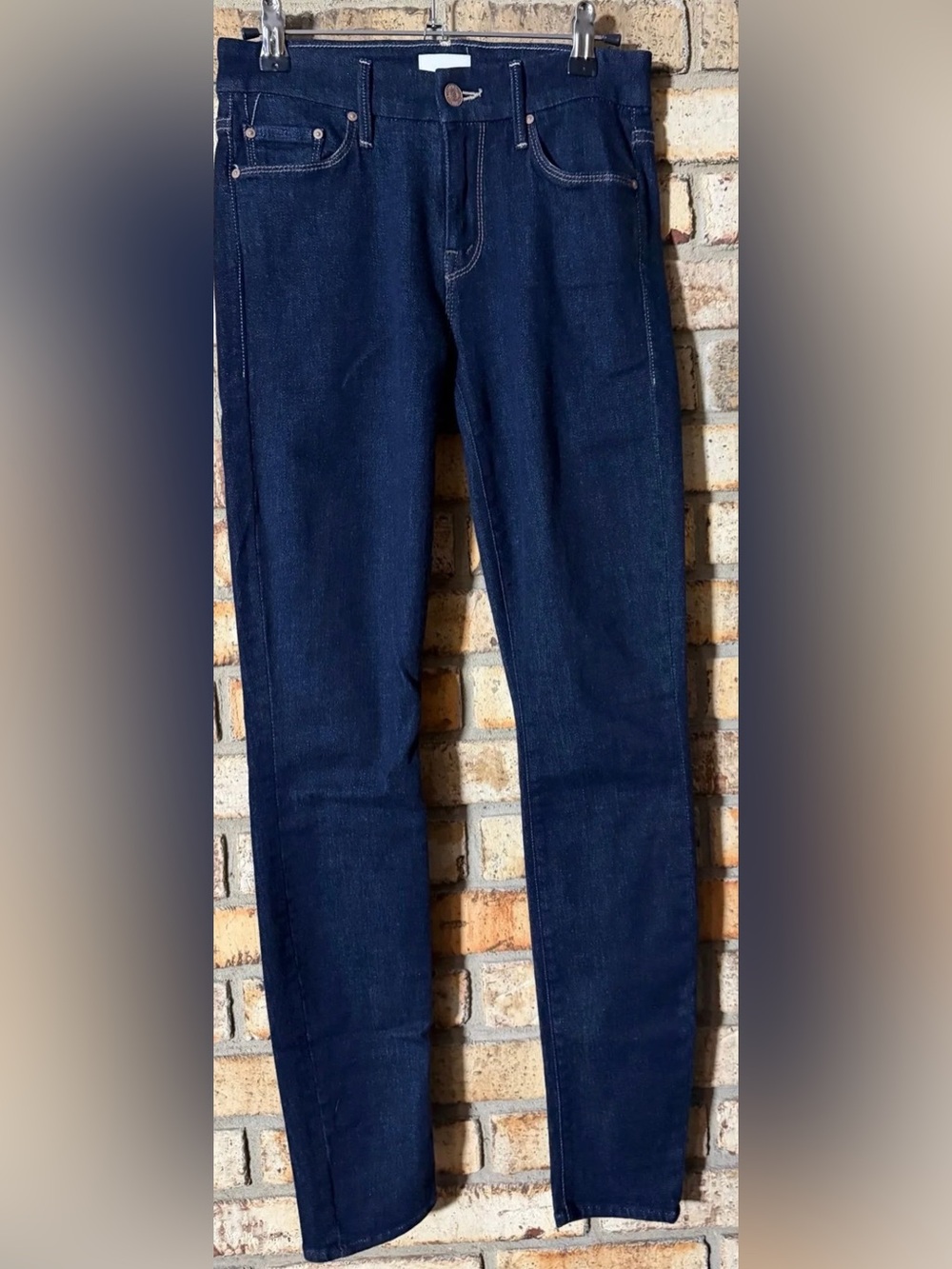 Mother The Looker dark blue denim jeans 24